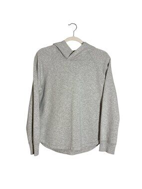 Eddie Bauer Heather Gray Sweatshirt Hoodie - Size M
